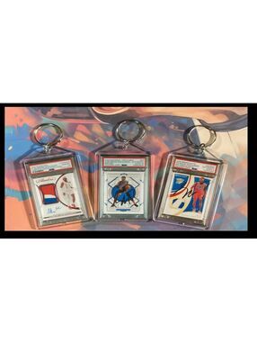 3145B Shai-Gilgeous Alexander 3 Pack Bundle 3 Different Custom Novelty Keychains